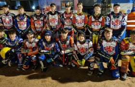 Celebration of speedway