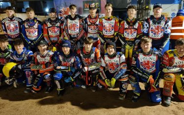 Celebration of speedway