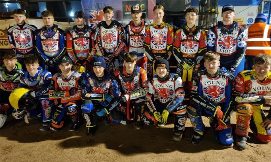 Celebration of speedway